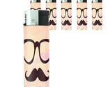 Cool Mustache D9 Set of 5 Electronic Refillable Butane - $15.79