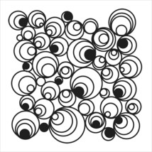 Crafter s Workshop Template 6 X6 inch Mod Spirals inch - $911.34 MXN