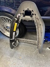 2000-2006 w215 MERCEDES CL500 CL55 CL600 REAR LEFT SEAT BELT GUIDE TRIM 3696 image 9