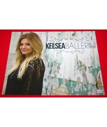 KELSEA BALLERINI 2015 Promo Photo &amp; Bio Sheet RARE 8x10 COUNTRY MUSIC - $543.84 MXN