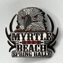 Myrtle Beach South Carolina Spring Motorcycle Rally Biker Lapel Hat Pin ... - £7.04 GBP