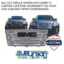 2010-2015 GMC Terrain SLE / SLT Chrome Plastic Grille Insert CCI # GI/87... - $109.99