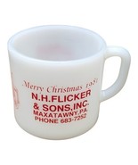 Vintage N.H. Flicker &amp; Sons Mug Maxatawny Pa Massey Ferguson 1981 USA - €21,20 EUR