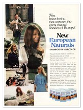 European Naturals Shampoo-In Haircolor Vintage 1969 Full-Page Magazine Ad - $9.70