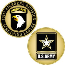 U.S Military Challenge Coin-101st Airborne Division - £10.09 GBP