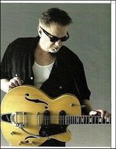 Pete Anderson with his Signature Reverend guitar 2014 pin-up photo 8 x 1... - £3.32 GBP