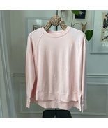 Sweaty Betty Organic Cotton After Class Longline Sweatshirt Pastel Pink ... - $607.00 MXN