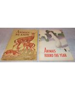 Basic Science Education Series Books, Animals Round the World, Animals We Know  - $12.95