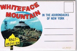 New York Postcard Booklet Whiteface Mountain In The Adirondacks - £3.08 GBP
