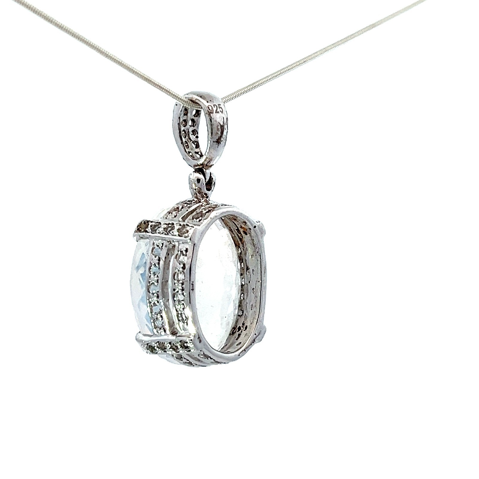 Starborn Moon Quartz Pendant Necklace (22") Item image 4
