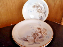 2# Noritake China 6. 1/4&quot; Dessert, Salad, Bread Floral Orchid Gold Trim N354 - £6.28 GBP