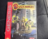 Shadowrun Sega Genesis Empty Box + MANUAL ONLY [NO GAME CARTRIDGE]/CHECK... - $49.49
