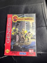 Shadowrun Sega Genesis Empty Box + Manual Only [No Game CARTRIDGE]/CHECK Pics - £38.93 GBP