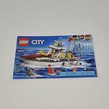 Lego City Manual For Set 60147 Fishing Boat NO BRICKS - £8.71 GBP