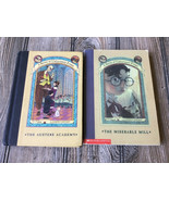 Lot of 2 The Austere Academy (A Series of Unfortunate Events, Book 4 &amp; 5) - £5.97 GBP