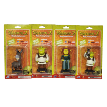 2004 SHREK 2 MINI BOBBLEHEADS COMPLETE SET OF 4 NEW SEALED IN PACKAGE PEPSI - £24.94 GBP