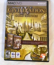Civilization IV Gold Edition MAC DVD universal aspyr - £9.21 GBP