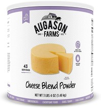 Augason Farms Cheese Blend Powder Emergency Meal Food Survival #10 Can, 10 Years - £28.75 GBP