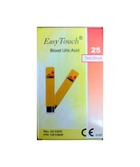 Easy Touch URIC ACID LEVEL Test Strips 1 Box @ 25 Strips Free Shipping F... - €29,59 EUR