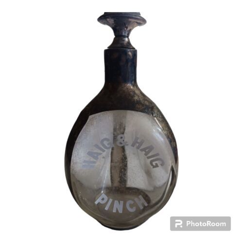 Haig &amp; Haig Pinch Whiskey Bottle Sterling Silver - $199.00