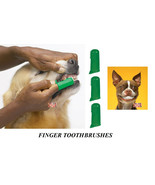 3 PET DOG CAT Finger Pro DENTAL Teeth RUBBER TOOTH BRUSH ORAL CARE Tooth... - $9.99