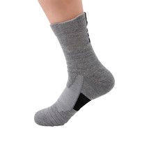 Lot 1-12 Mens Cotton Athletic Sport Casual Work Crew Socks Gray Size 9-11 6-12 - £4.69 GBP+