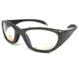 Liberty Sport Eyeglasses Frames Morpheus II Shiny Brown Square Wrap 55-2... - $51.22