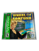 Wheel of Fortune Sony Playstation One PS1 Video Game Complete 1998 - £4.75 GBP