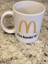 McDonaldsi Coffee Mug Cup Hot Cocoa Chocolate Drink Cafe Yellow Sun-Korn... - $14.80