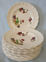 Spode Wicker Dale Small Bread Plate 5 1/2&quot;, Set of 12, Older Back Stamp - £37.86 GBP