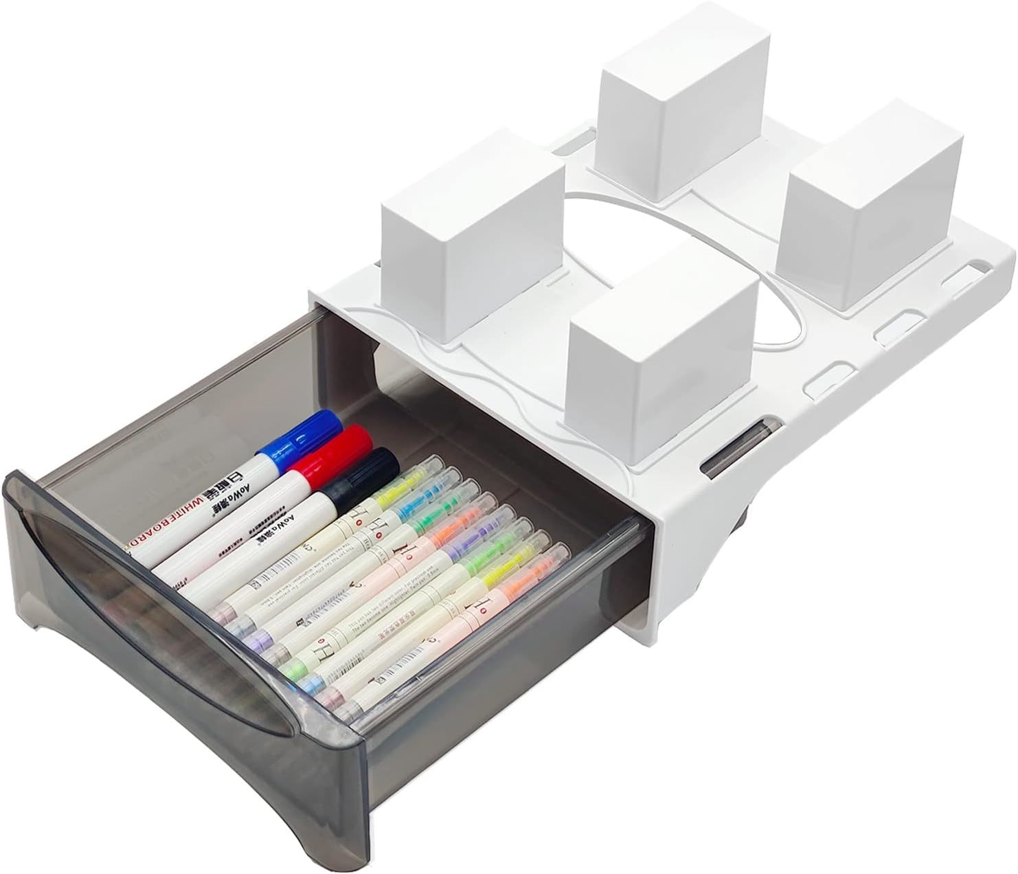 Svnnelp Upgrade Pencil Tray Drawer Slide Out Under Desk Storage Organize... - $22.76