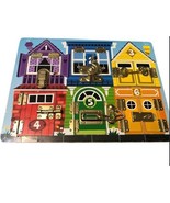 Melissa &amp; Doug Latches Board Game Play &amp; Learn Colors Numbers &amp; Animals - $9.90