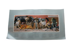 Americas Most Wanted Bryan Moon Print Signed Cats - £54.38 GBP