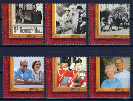 Guernsey 603-608 MNH Queen Elizabeth II Prince Philip Wedding ZAYIX 0524S0148 - £4.11 GBP