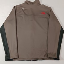 The North Face NF0A33QN Men's Apex Gray Full Zip Pockets Long Sleeve Size Large image 2