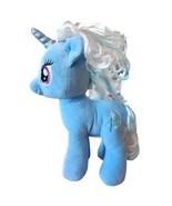 My Little Pony Build A Bear Trixie Lulamoon Unicorn 14&quot; Blue Plush - $33.73