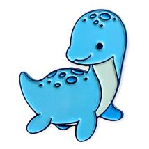 Cute Cryptids Enamel Pin: Nessie the Loch Ness Monster - £15.87 GBP