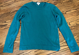 JCrew Factory Women’s Wool Teddie Sweater  Green Size Medium - £19.34 GBP