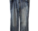 Vigoss Boot Cut Jeans Low Distressed Light Wash P8008J SZ 17  Womens - $29.85