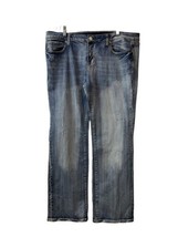 Vigoss Boot Cut Jeans Low Distressed Light Wash P8008J SZ 17  Womens - £23.42 GBP