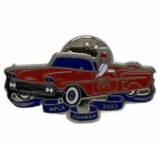 Minneapolis Minnesota Convertible Masonic Masons Shriner Enamel Lapel Hat Pin - $7.95