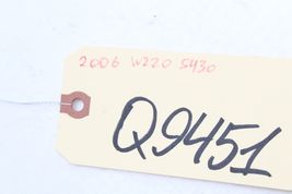 00-06 MERCEDES-BENZ W220 S430 SHIFT KNOB Q9451 image 12