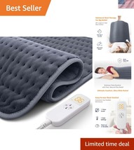 Electric Heating Pad 20&quot;x24&quot; - Adjustable Moist Heat for Neck &amp; Shoulder... - $45.00