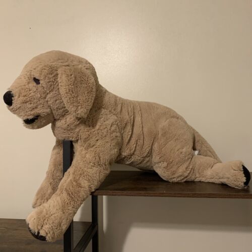 Ikea GOSIG GOLDEN Plush Dog Golden Retriever 22" Stuffed Animal Toy Sewn Eyes - $24.70