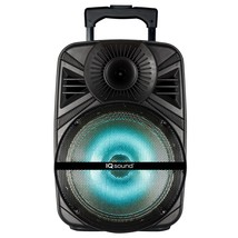 IQ Sound IQ-5012DJBT 12-inch Portable Bluetooth Speaker with True Wireless Techn - £86.51 GBP