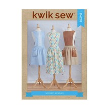 Kwik Sew Sewing Pattern 10587 4281 Misses Aprons Artisan Pockets  - £7.04 GBP