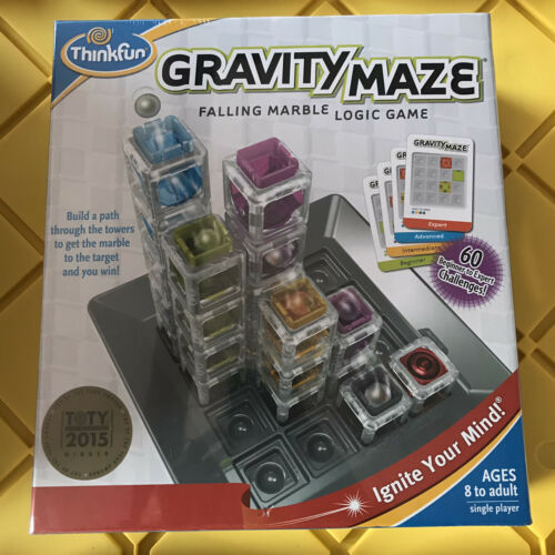 ThinkFun Gravity Maze Marble Run Brain Game and STEM Toy for Boys and Girls - $34.64