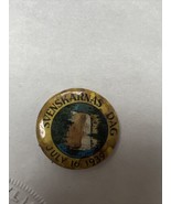 1939 Svenskarnas Dag Minnehaha Park Vintage Pinback Button Pin Swede&#39;s Day - €25,92 EUR