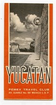 Yucatan Mexico Travel Booklet Pemex Travel Club 1963  - £17.36 GBP