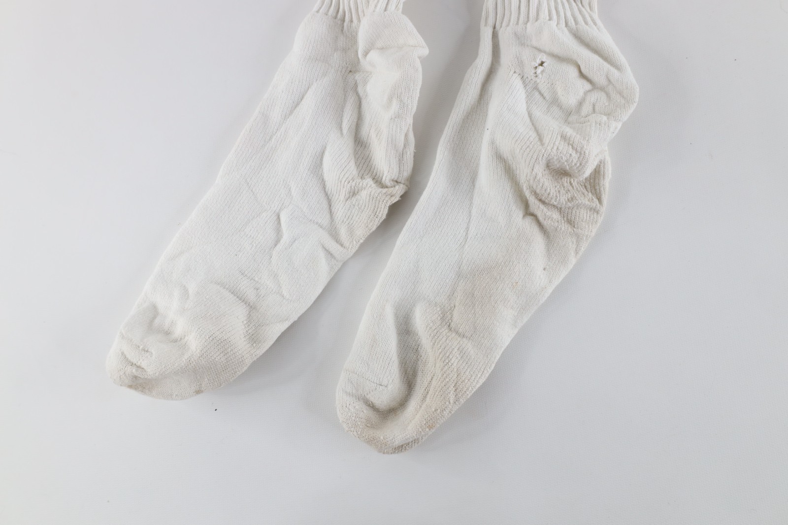 Vtg 80s 90s Nike Spell Out Travis Scott Swoosh Tube Socks White Mens Large USA Item image 14
